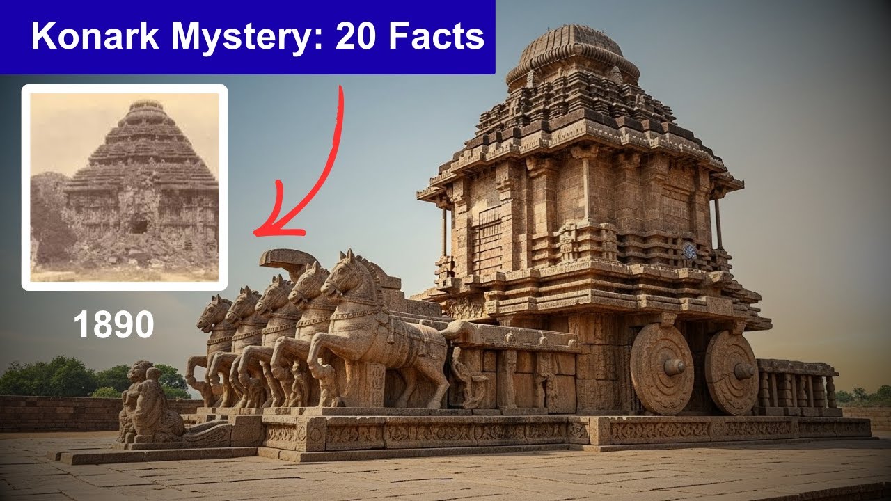 Konark Sun Temple: The Impossible Engineering Behind a Giant Stone Chariot