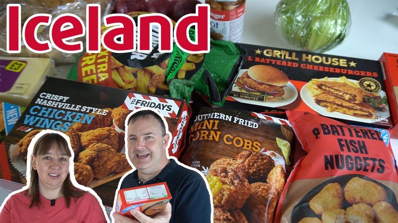 Iceland Shopping Haul Supermarket Food Shopping