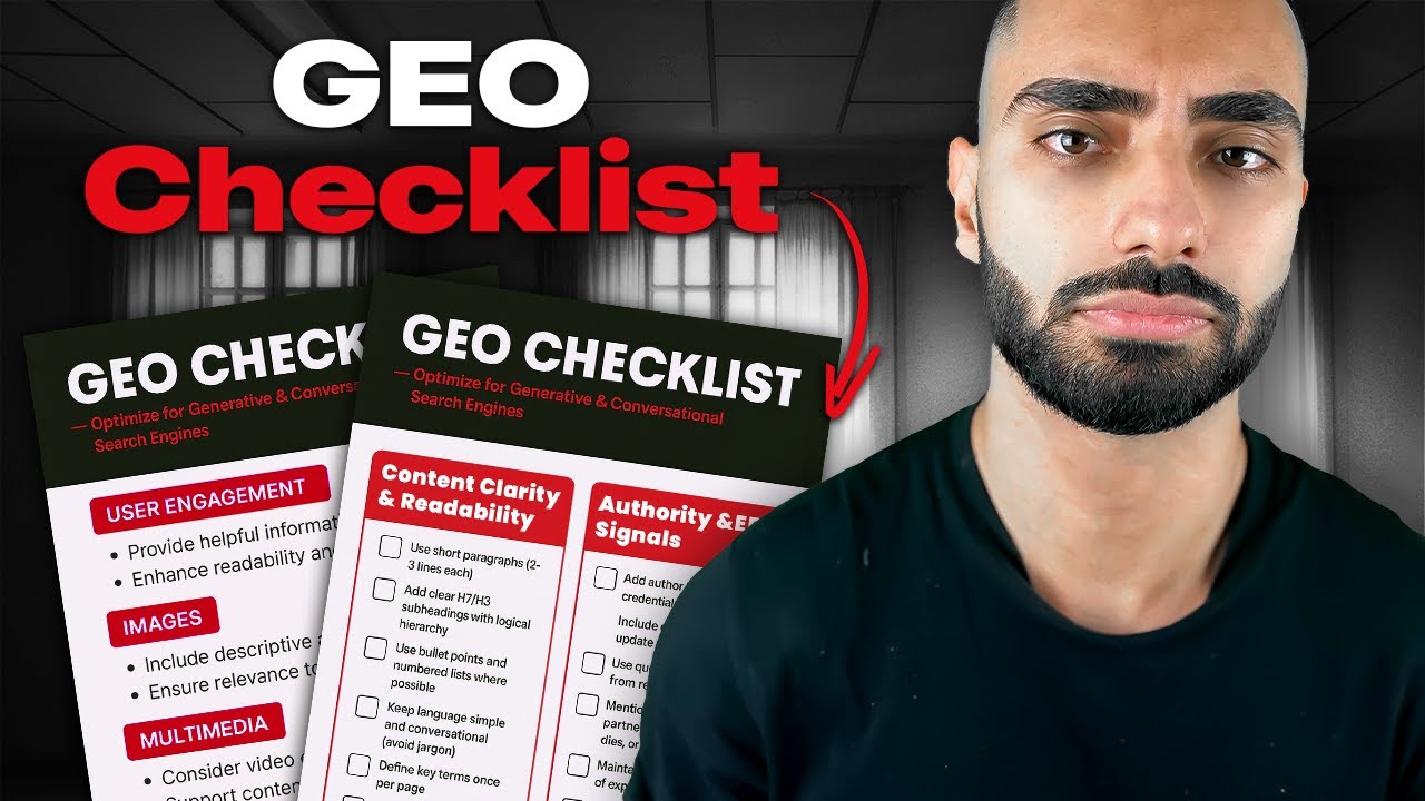 Контрольный список LLM SEO: как занять лидирующие позиции в ChatGPT, обзоры Claude и AI