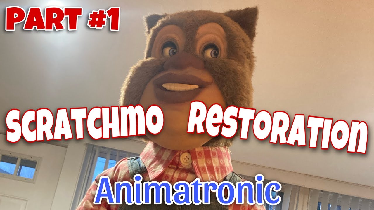Реставрация аниматроника Scratchmo! Часть 1 | Обзор робота | Дэниел и Дикси-Диггеры