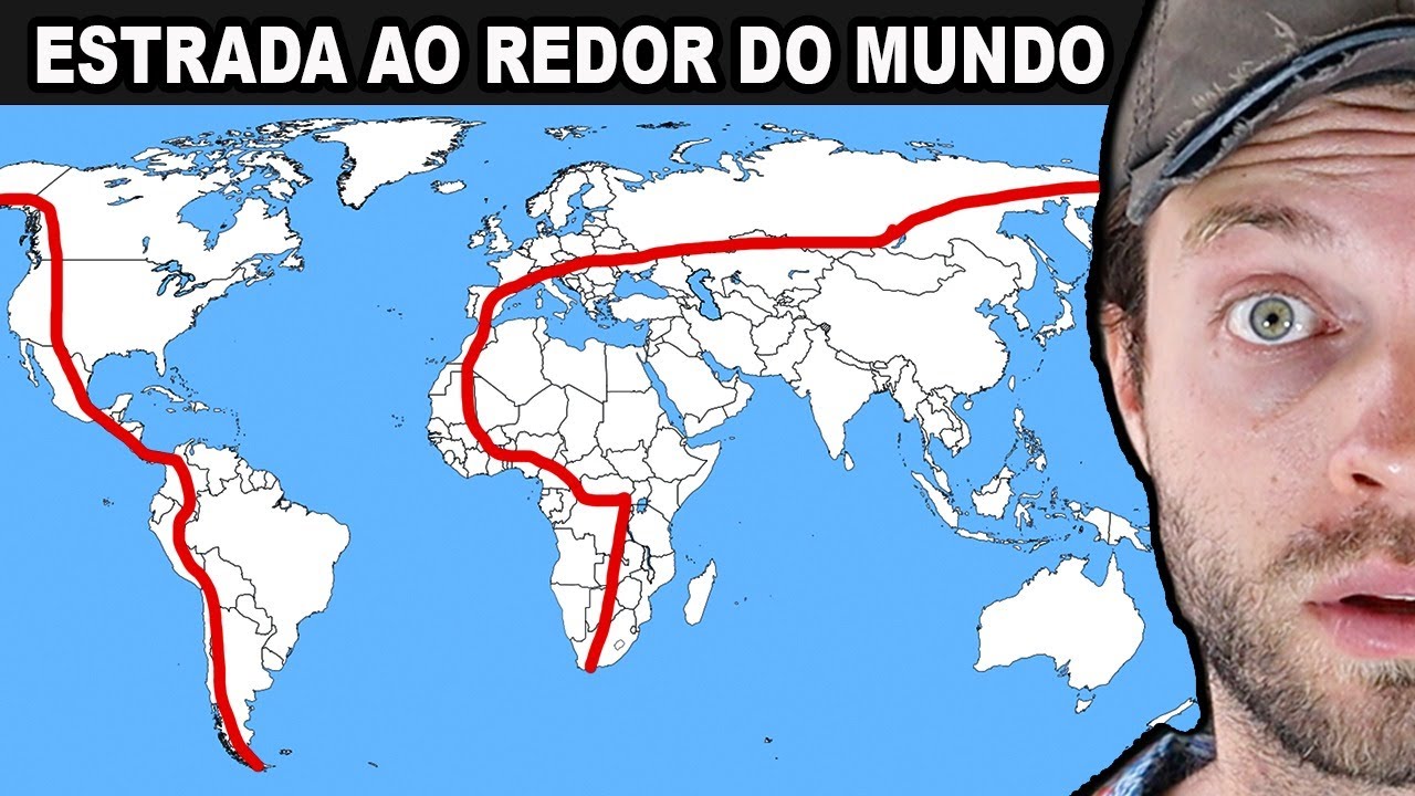 E Se Construíssemos uma ESTRADA AO REDOR DO MUNDO?