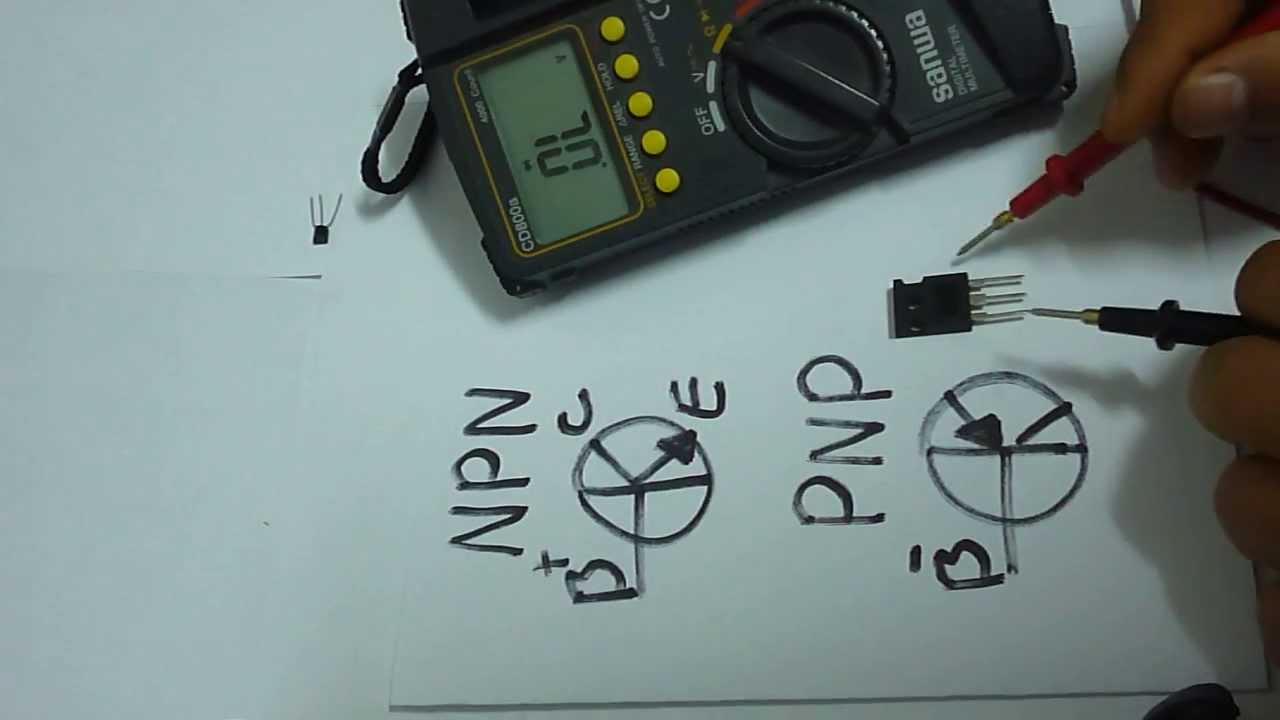 como reconocer la base, emisor y colector de cualquier transistor(completo)