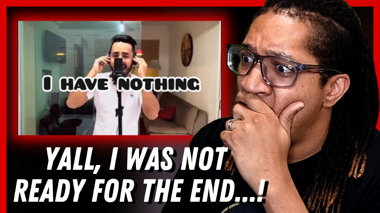 Reaction to Gabriel Henrique - I Have Nothing (Whitney Houston)