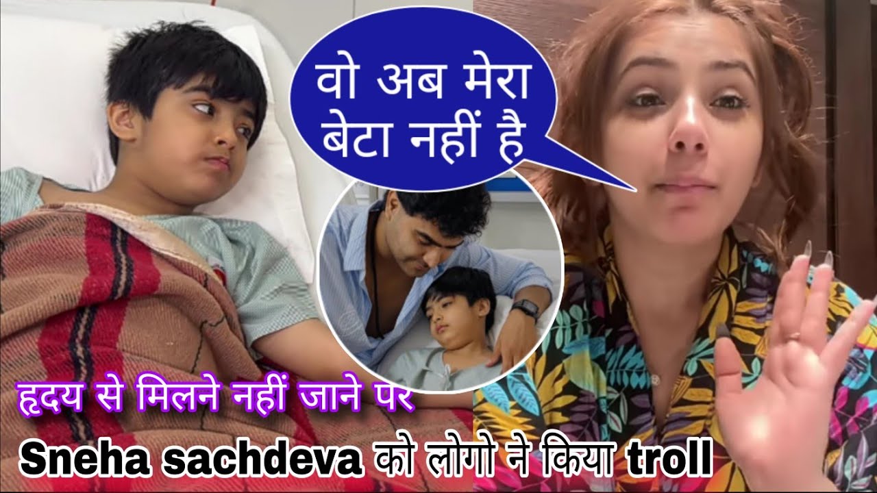 Finally sneha sachdeva reaction on Hriday surgery 😳|| Paras thakral vlogs