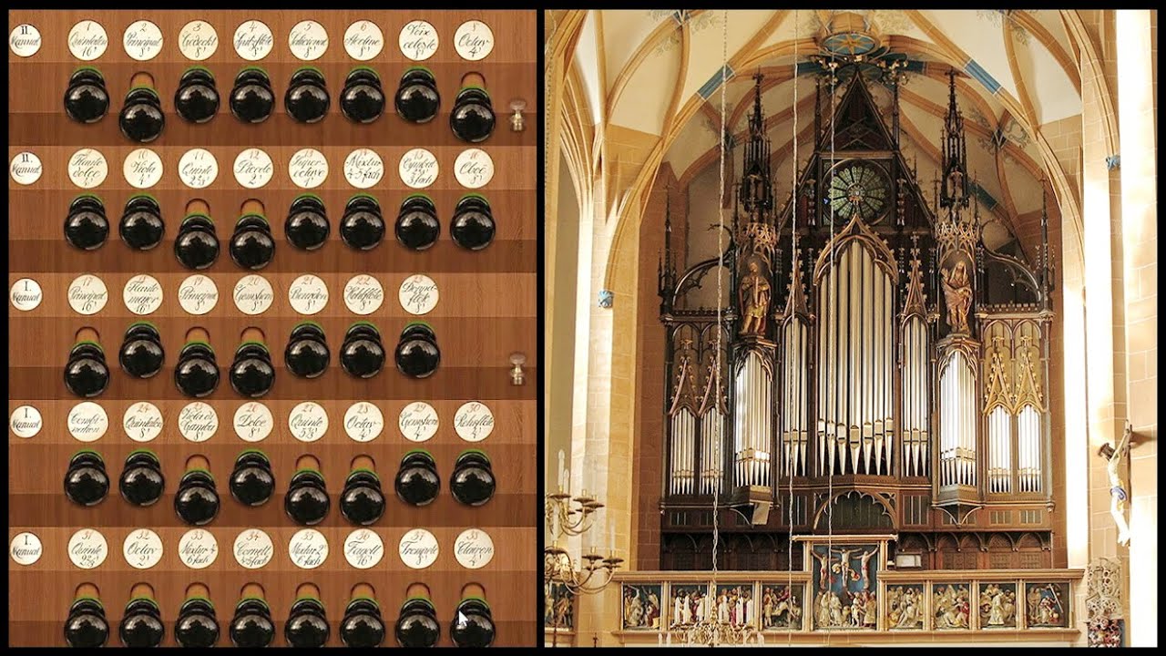 Tour of Stops - Walcker-Eule Annaberg (Hauptwerk Sampleset, Walcker-Eule Organ, Demonstration HW5)