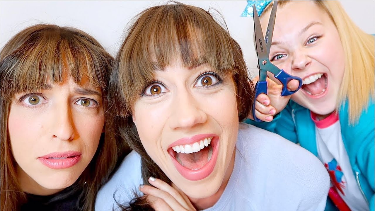 CUTTING OUR OWN BANGS!