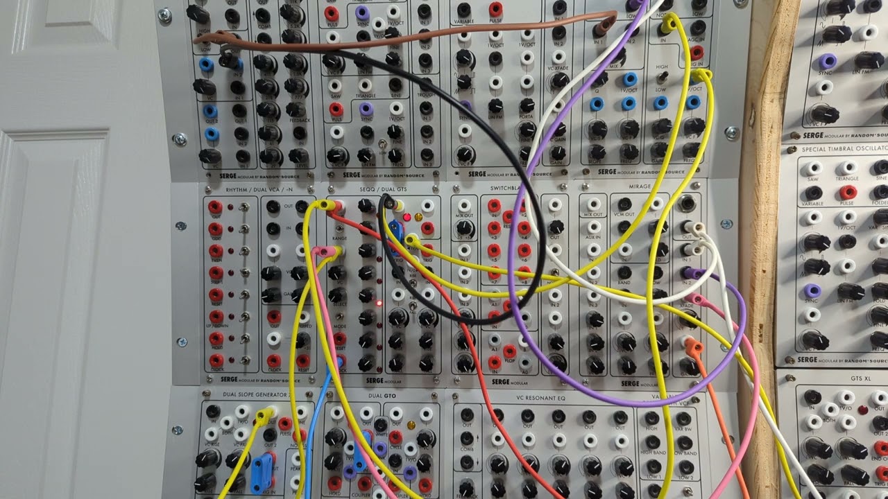 Serge Modular SEQQ vs GTS