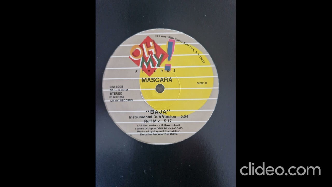 Mascara - Baja (Instrumental Dub Version)