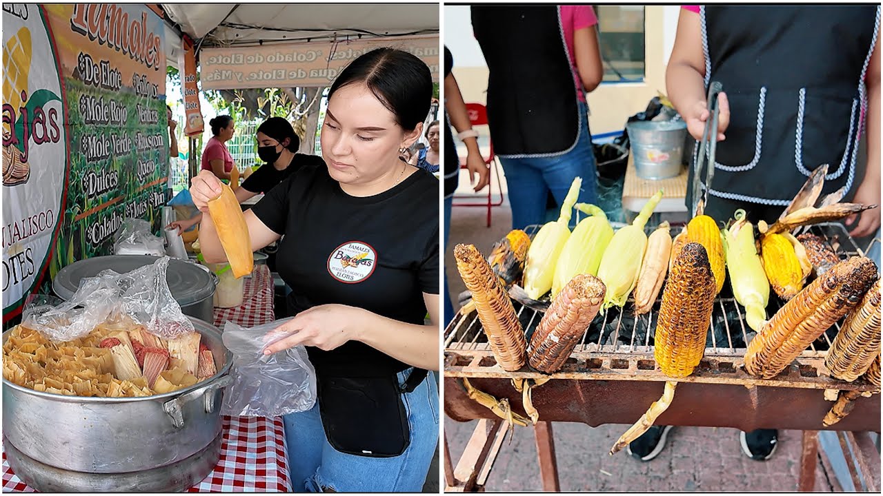 Probando la MEJOR COMIDA EN LA FERIA DEL ELOTE 2025 | probé lo más popular