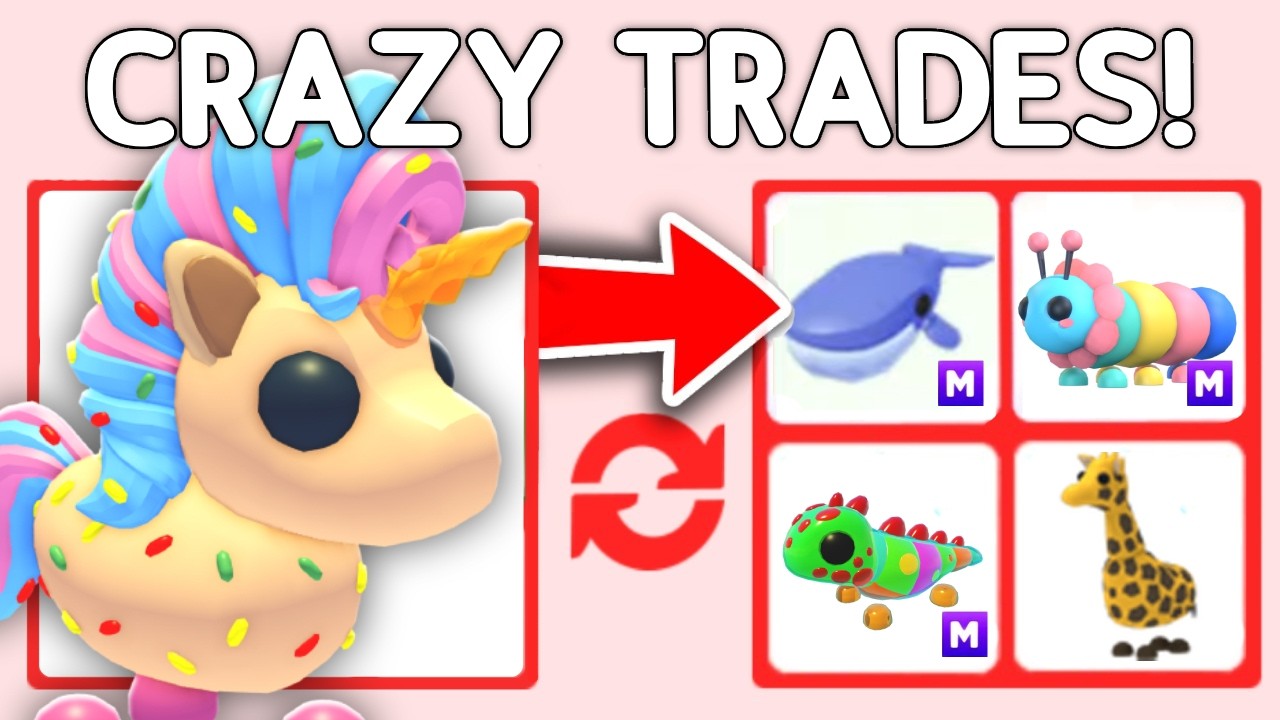 Trading The NEW CANDICORN In Adopt Me! Roblox