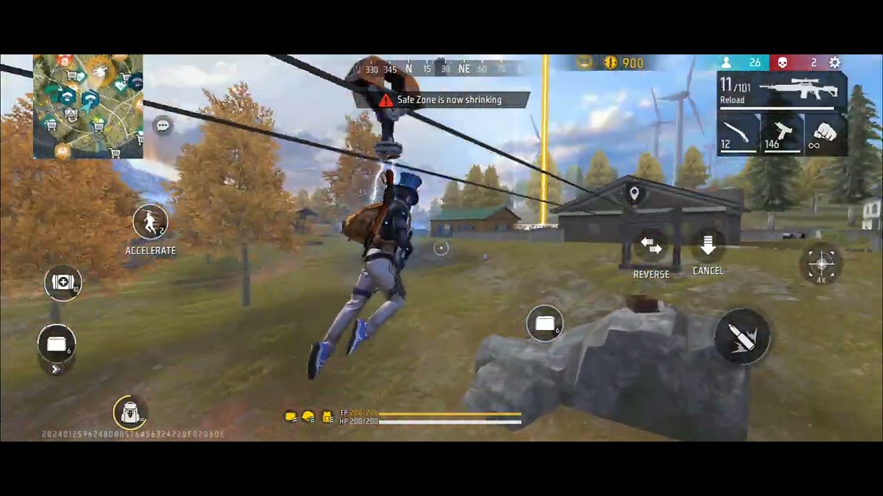 Free Fire Solo Vs All 🔥♥️ #freefire #viral #viralvideo #freefireindia 