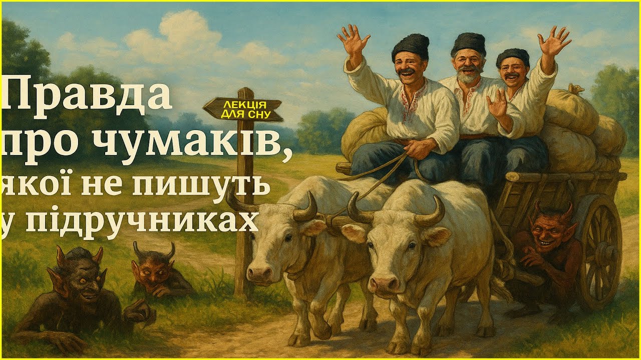 Лекція для сну 🛌: ТАЄМНИЦІ ЧУМАКІВ та їхні легенди | Міфи та давні історії України
