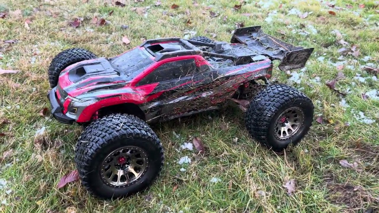 First Traxxas XRT BELTED Gravix Tire Review on YouTube!