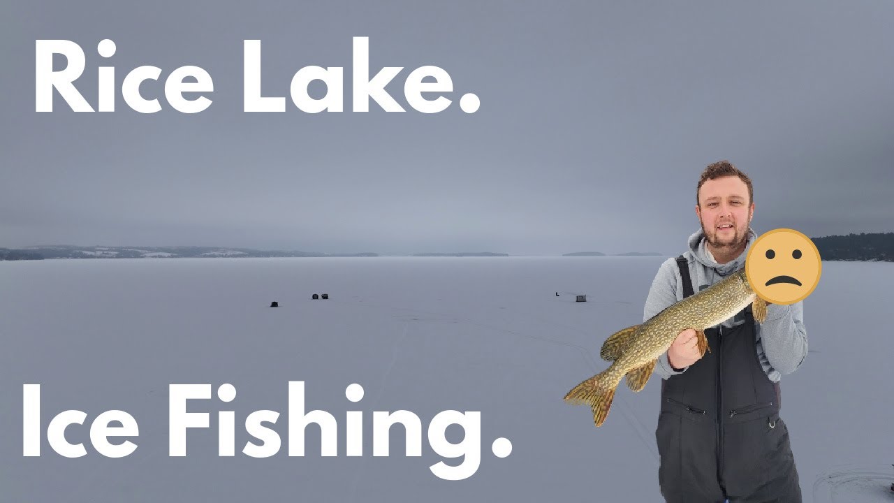 Rice Lake: A Short and Slow Ice Fishing Trip