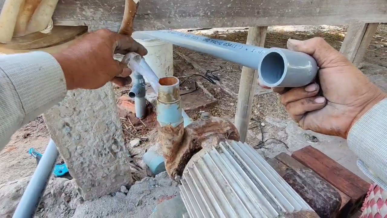 Sửa giếng khoan ống 49 bỏ lâu năm không sử dụng 