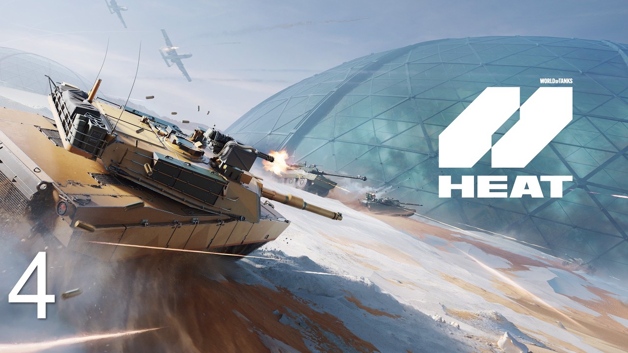 World of Tanks: HEAT Closed Beta Test. Gameplay #4 FV4030 X Чоппер