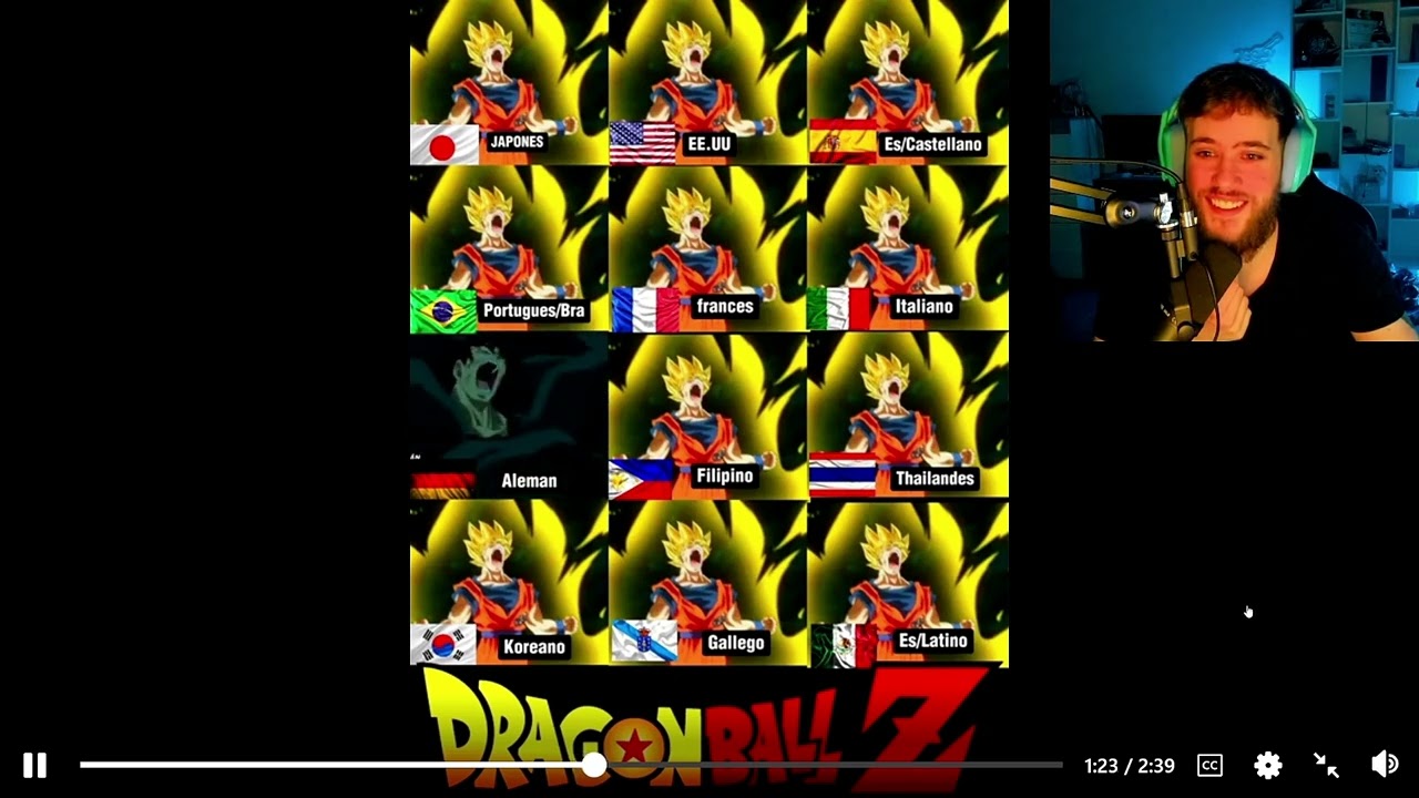 CAROLA REACCIONA a los DOBLAJE de DRAGON BALL Z