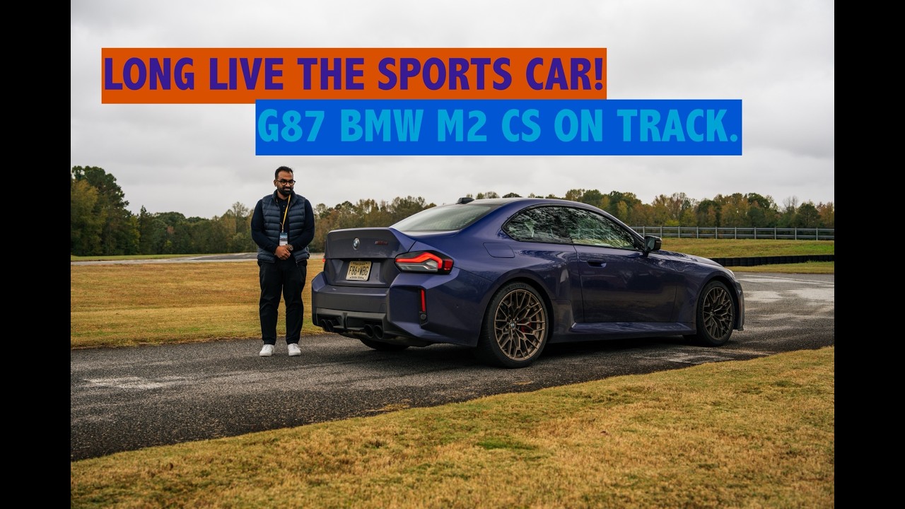 Onboard: 2025 G87 BMW M2 CS Wet Track Test