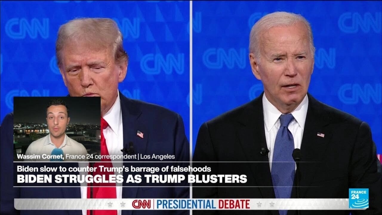Biden's 'shaky' debate performance puts Democrats in a panic &bull; FRANCE 24 &bull; FRANCE 24 English