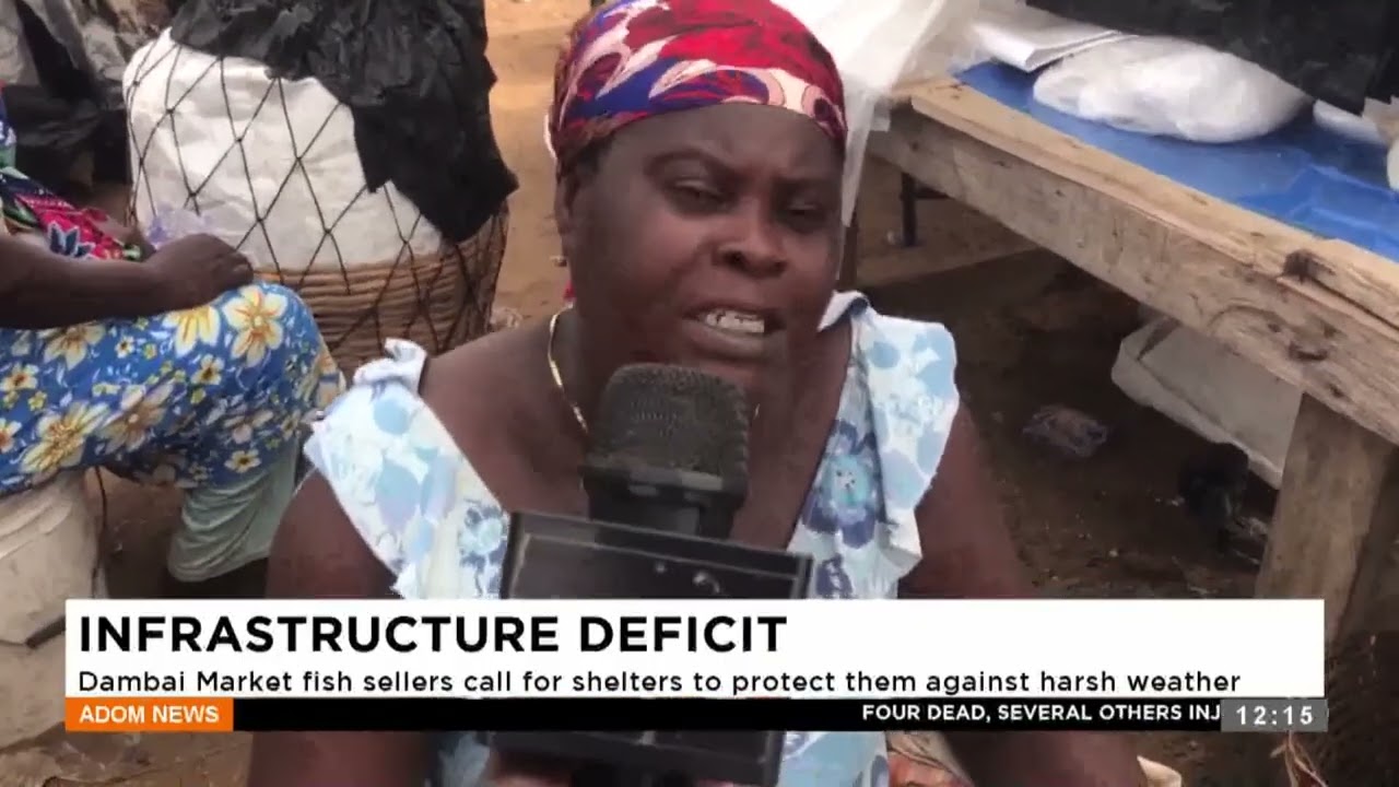 Dambai Market fish sellers call for shelters to protect them against harsh weather (12-05-25)