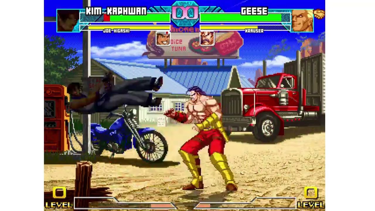 Kim Y Joe Vs Krauser Y Gesse - Mugen Tag Battle