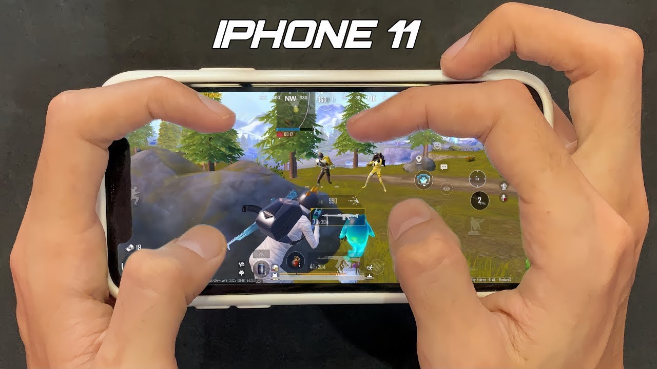IPHONE 11 HANDCAM IN 2025 🔥/Super Smooth+Extreme PUBG Gaming Test😍/ NEW IOS 18.5 Livik Gameplay!