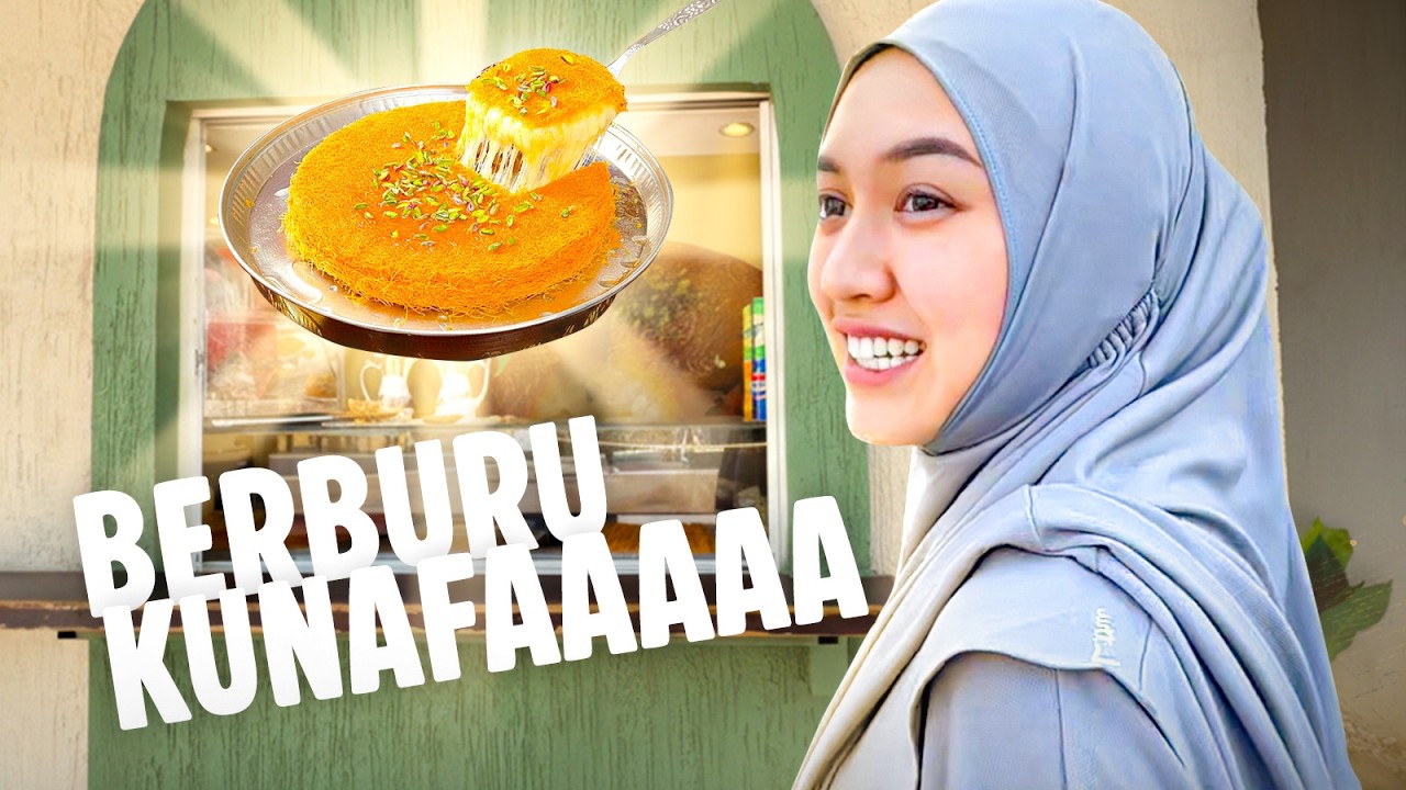 UMROH VLOG || KUNAFA VIRAL !! SE ENAK APA SIH???? PART 9