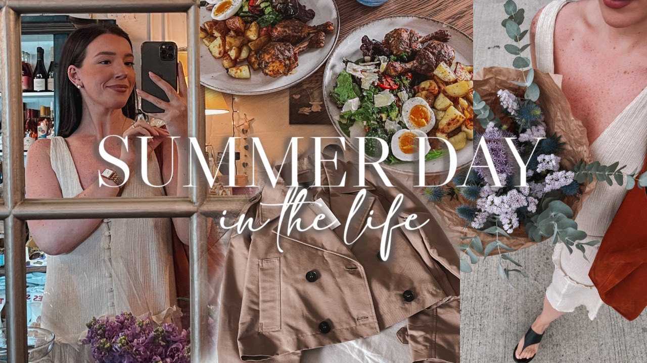 DAY IN THE LIFE | shopping, new home decor, cooking & chatting 🌻