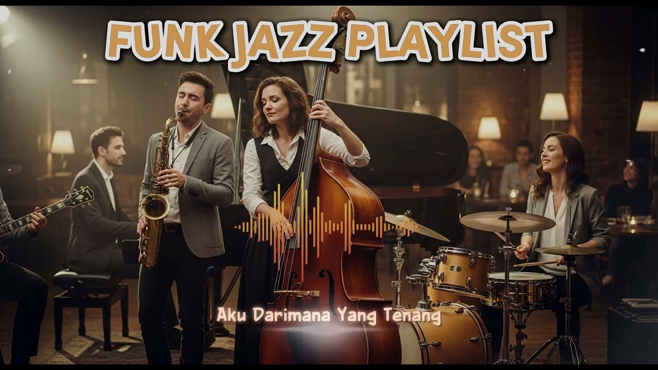 🎷 Funk Jazz Playlist | Groove Asik & Jazz Instrumental Penuh Energi