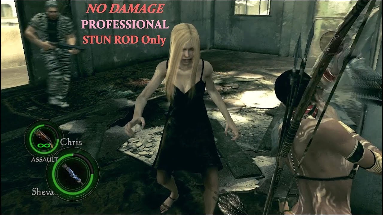 BIOHAZARD５【バイオハザード５】Allyson (Cephalo) -Ｎｏ Ｄａｍａｇｅ- (Sheva) *PROFESSIONAL 【PS3】