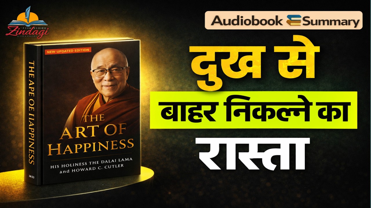 Zindagi Mein Khush Rehne Ka Asaan Tareeka | Book Summary Hindi | The Art of Happiness | Dalai Lama