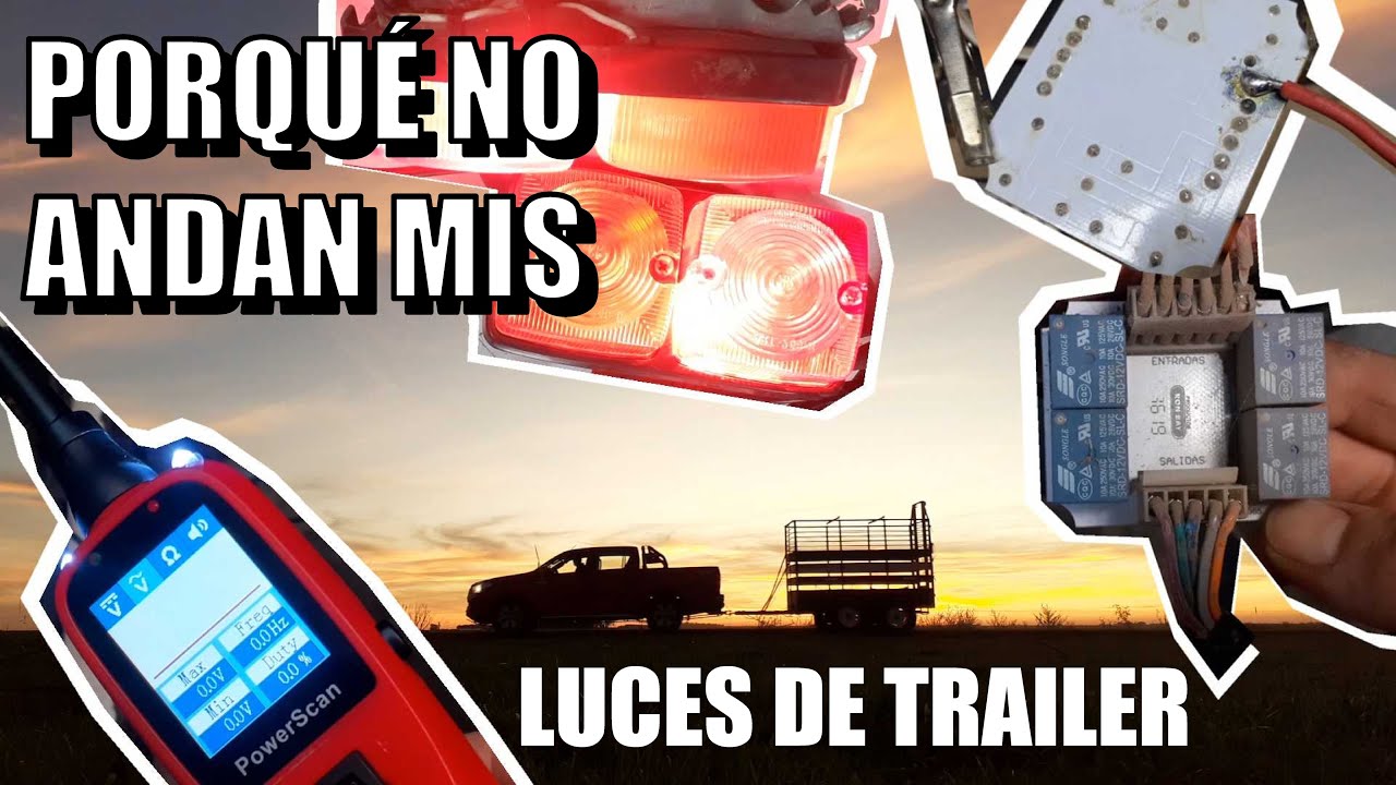 Reparación del módulo de luces de trailer - acoplado Toyota Hilux
