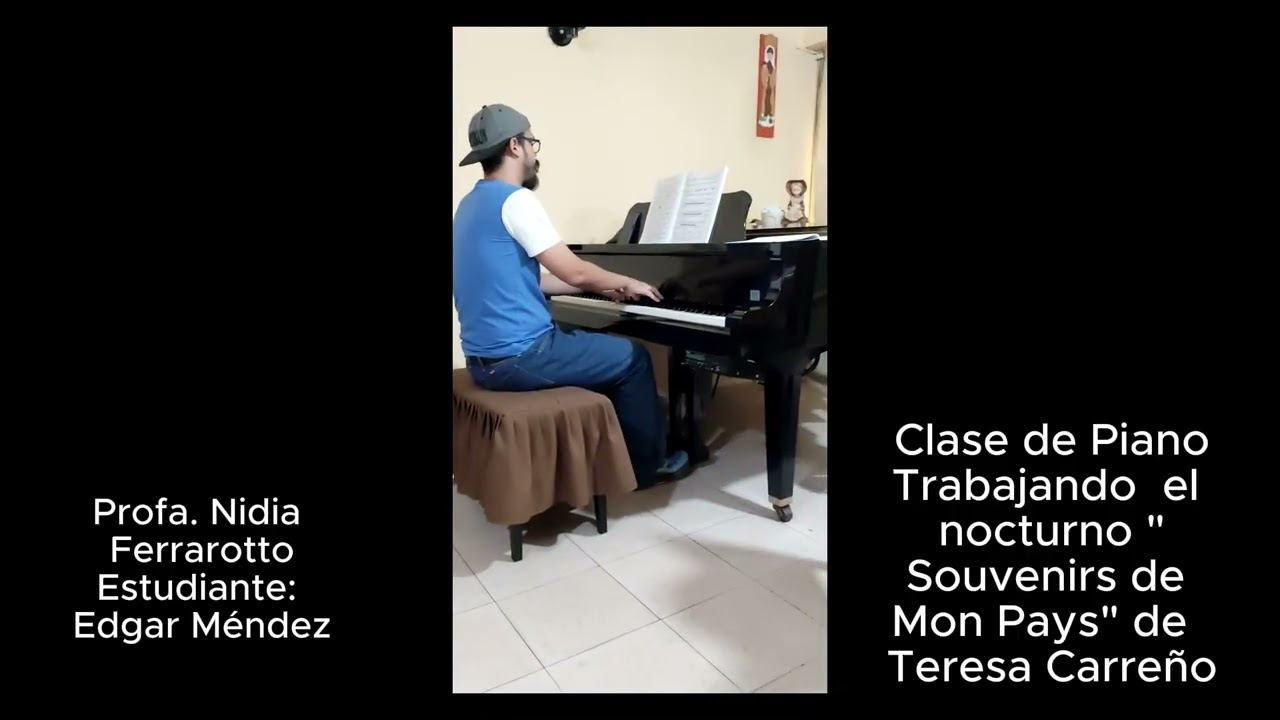 Clase de Piano. Trabajando el Nocturno 