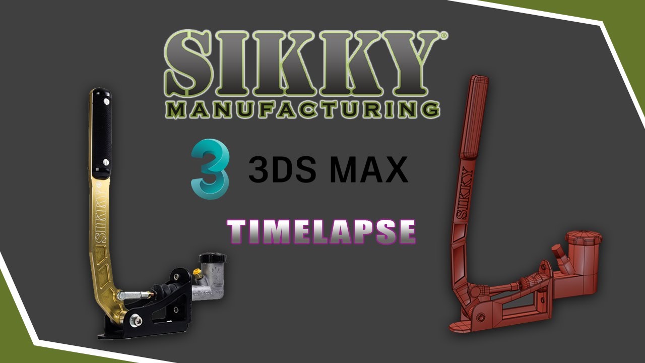 Sikky Handbrake Timelapse | 3dsmax | Mamiya Motors