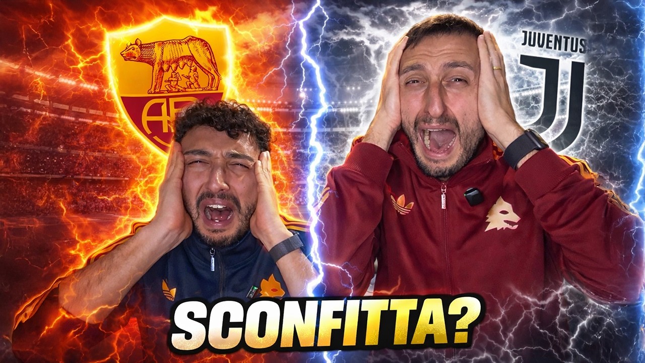 ROMA-JUVENTUS: ENNESIMA DELUSIONE CONTRO LE BIG⁉️