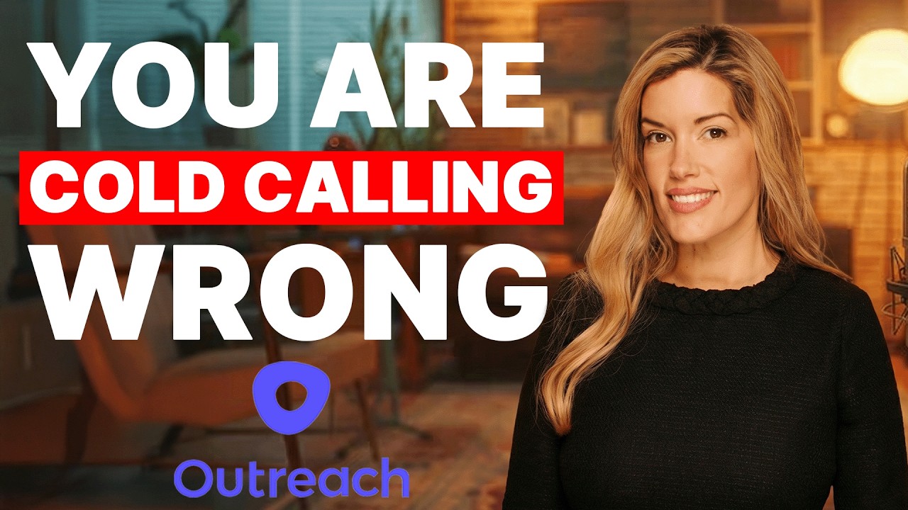 I Asked Outreach's VP of Sales for Her #1 Cold Calling Secret | Angela Garinger