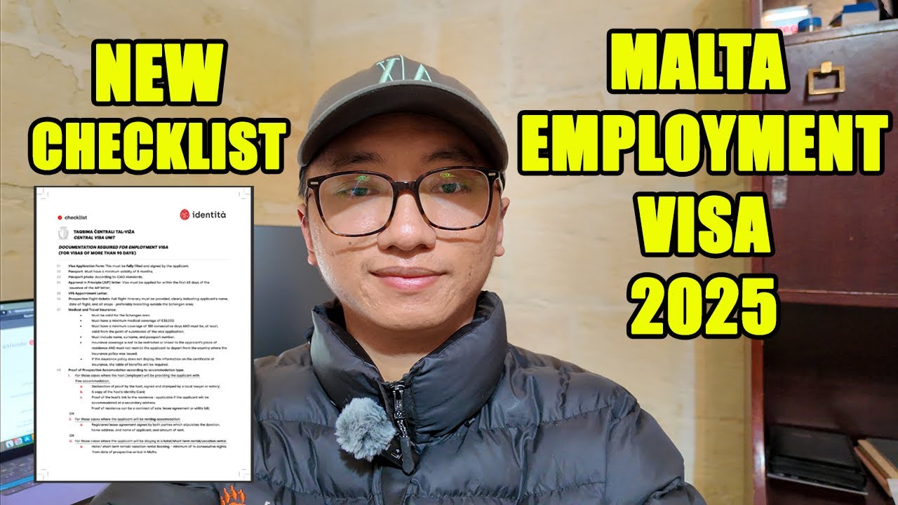 Latest Malta Employment Visa ✅ | VFS Global Update Checklist 2025 📜 🚀
