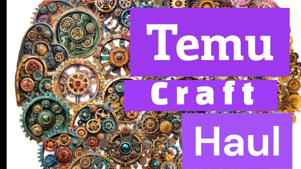 Crafty Temu Haul - Molds and more