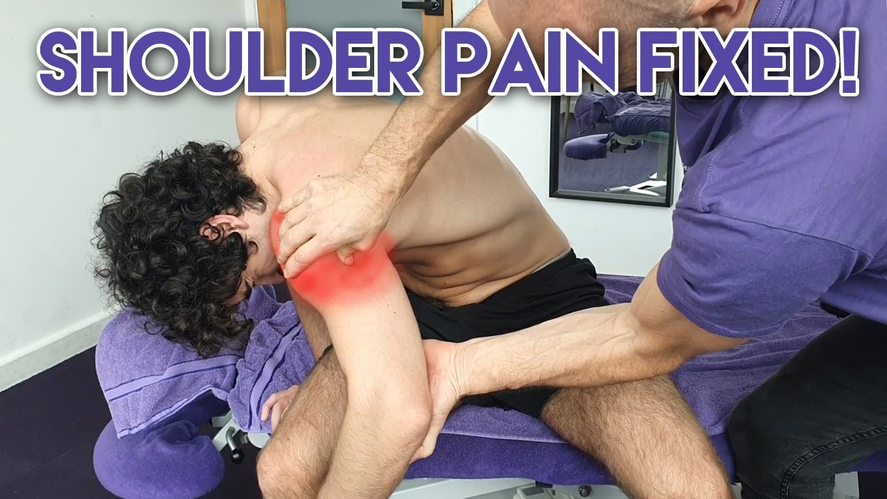 POSTERIOR SHOULDER FIX | Deep Tissue Treatment | Marcus & Matty