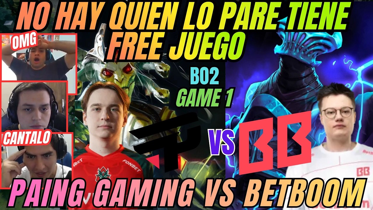 NO HAY QUIEN LO PARE, TIENE FREE JUEGO - PAIN GAMING VS BETBOOM - GAME 1-B02- DIA 3-DREAMLEAGUE S28