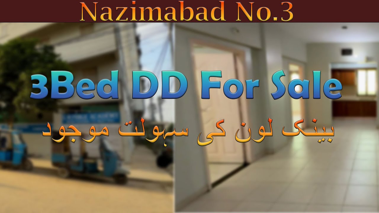 3BED DD FOR SALE | 1400 Sq.Ft | NAZIMABAD 3A | 24/7 LIFTS | PARKING | CORNER & ROAD FACING |