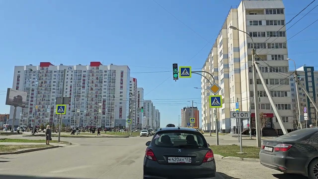 Барнаул, ул. Юрина (ул. Малахова)  --  Барнаул, ул. Взлетная (ул. Сергея Ускова)