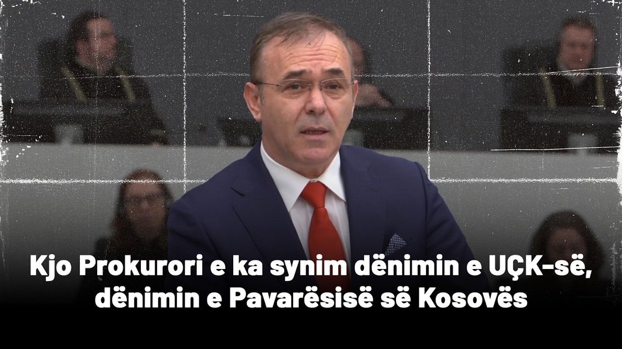 Fjalim i Rexhep Selimit: Kjo Prokurori e ka synim dënimin e UÇK-së, dënimin e Pavarësisë së Kosovës