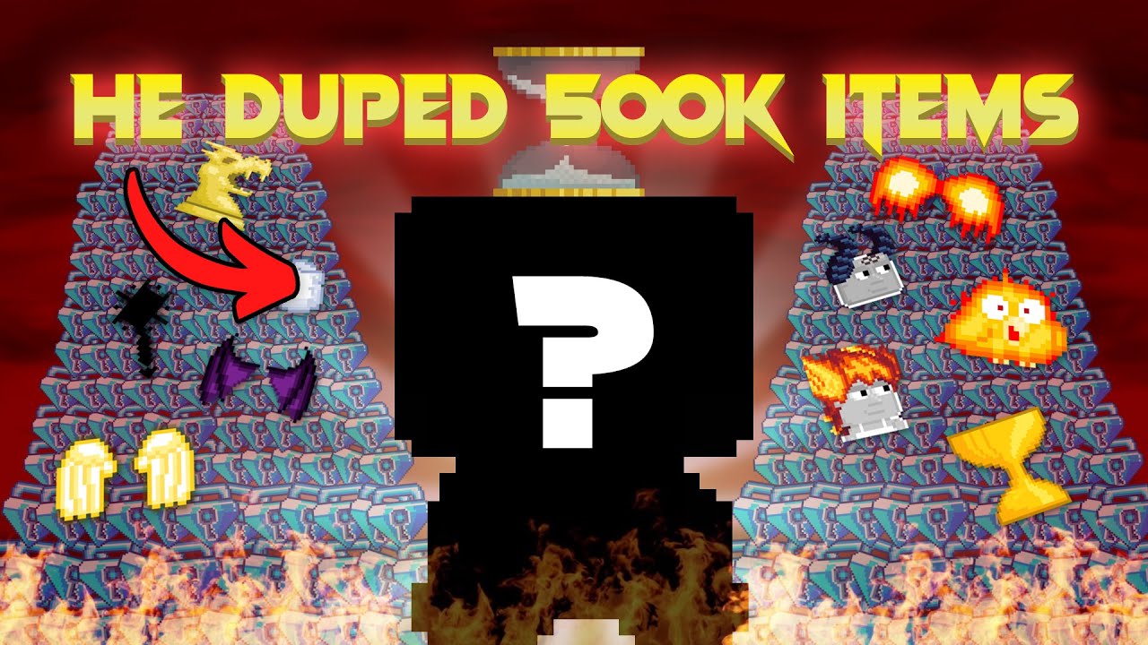 The Biggest Duplication Glitch in Growtopia History