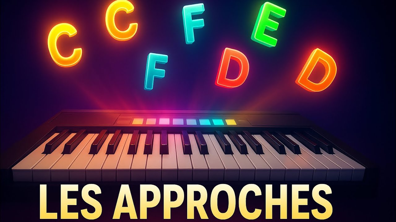 Les Approches au Piano Gospel 🎹 | Accords de Passage pour enrichir ton jeu – 1ère Partie