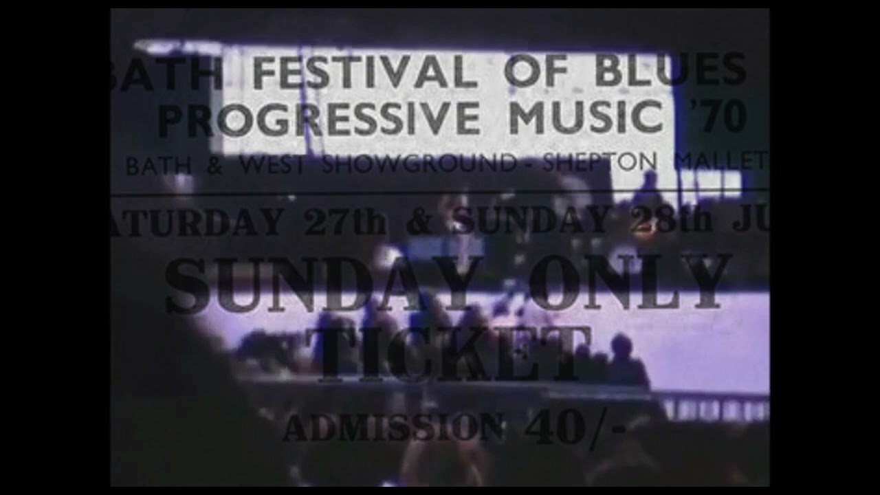 The Bath Festival of Blues - 28th June 1970