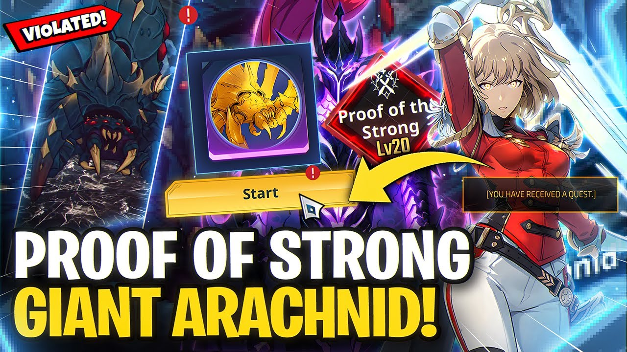 GIANT ARACHNID WAS EMBARASSINGLY EASY! - Solo Leveling Arise
