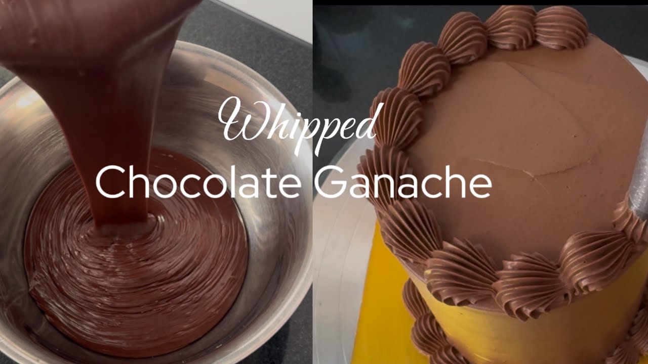 How to make Dark Chocolate Whipped Ganache Recipe | Rich , Creamy and Irresistible