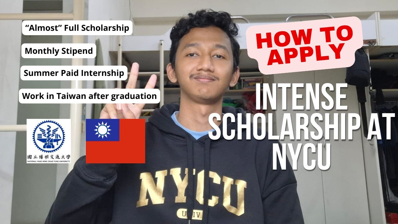 Beasiswa S2 di Taiwan | INTENSE Scholarship | Step-by-Step Guide