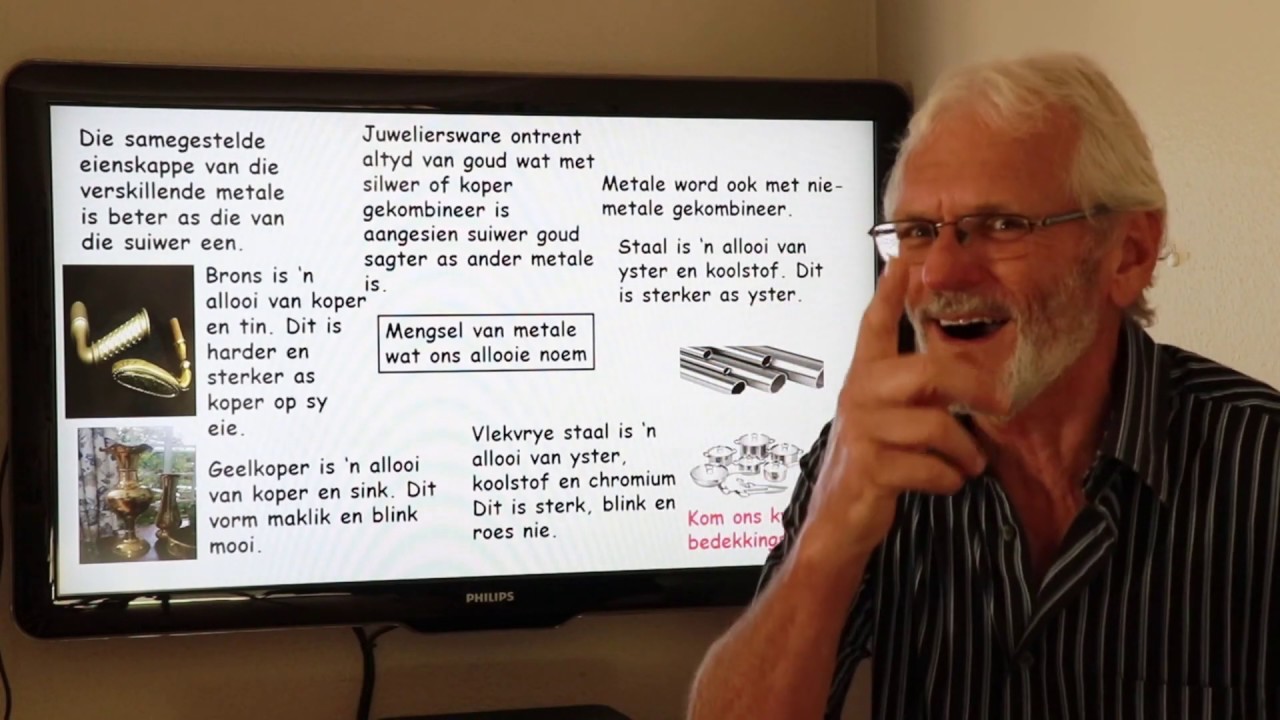 Graad 5 Natuur Wetenskap: Metale en nie-metale